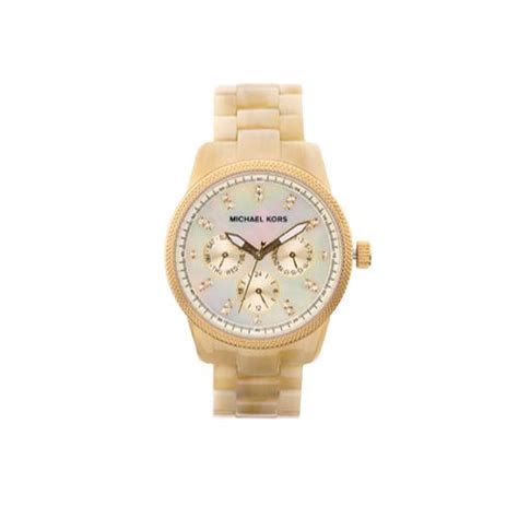 michael kors watches horn jet set|michael kors jet set.